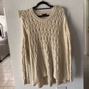 H&M Tan Oversized Sweater Size L